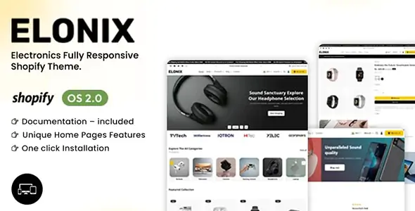 Elonix Multipurpose Electronics Shopify Theme 1.3.0