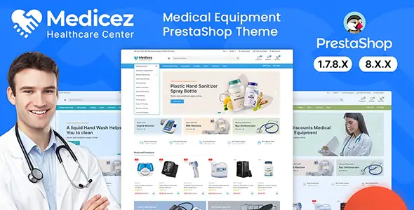 Medicez Medical Drug and Pharmacy PrestaShop Theme 2.1.0