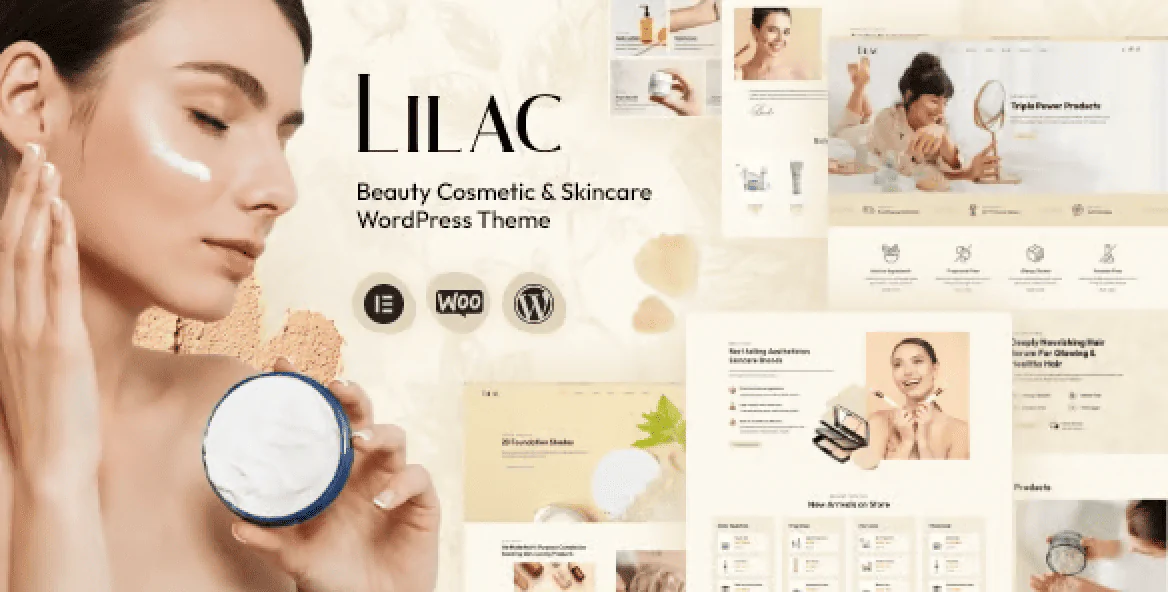 Lilac – Beauty Cosmetics Shop WordPress Theme